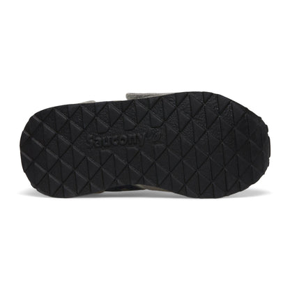 Jazz Hook & Loop Sneaker - Big Kid Grey/Navy/Green