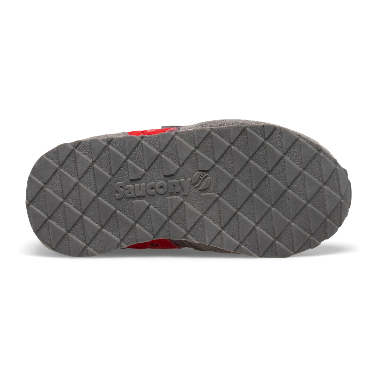 Jazz Hook & Loop Sneaker - Little Kid Grey/Navy/Red