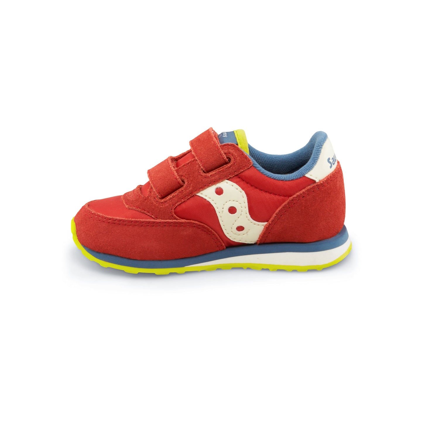 Jazz Hook & Loop Sneaker - Little Kid Red/Blue/Lime