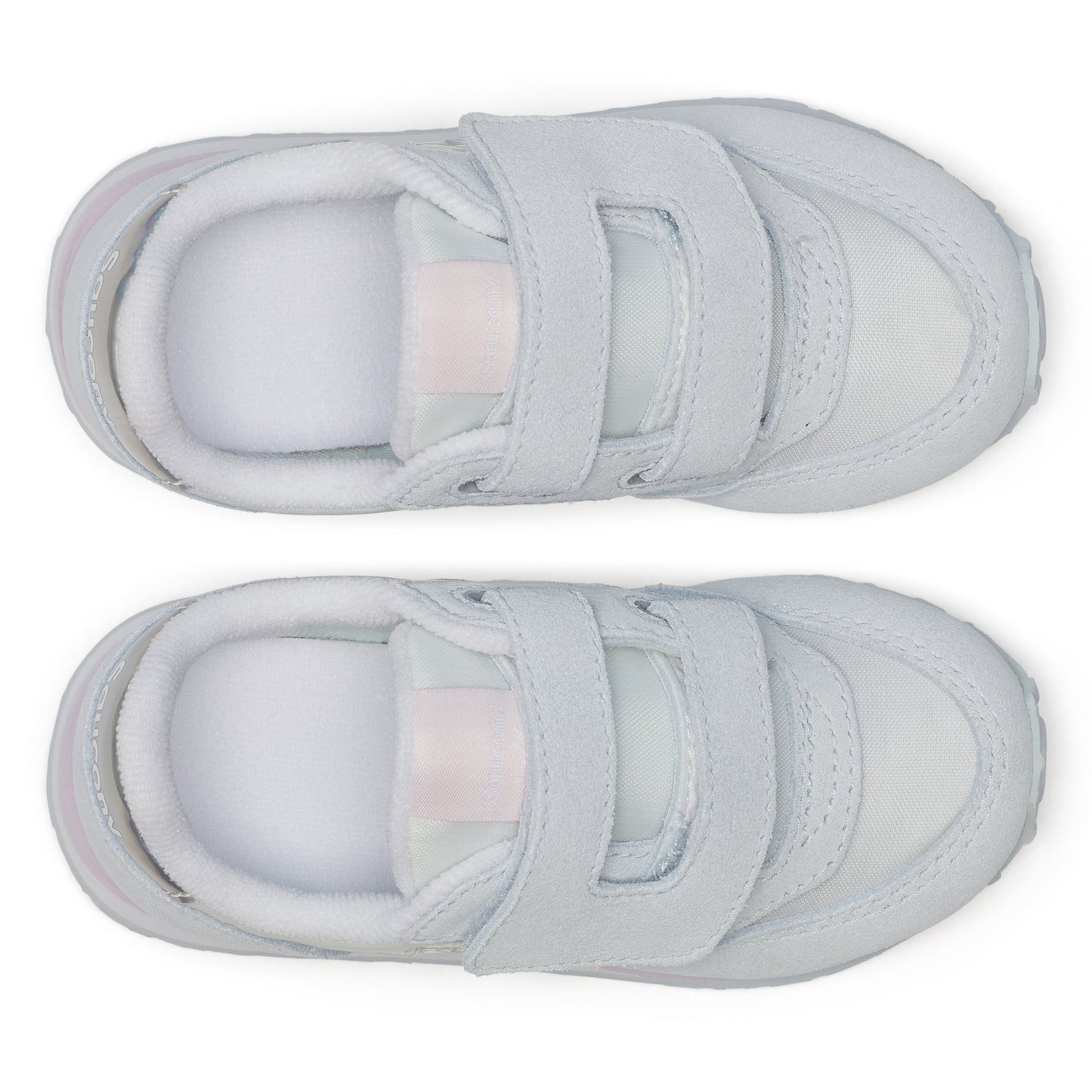 Jazz Hook & Loop Sneaker - Little Kid White/Blue