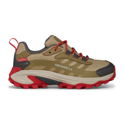 Moab Speed 2 Low Waterproof Sneaker - Big Kid Coyote