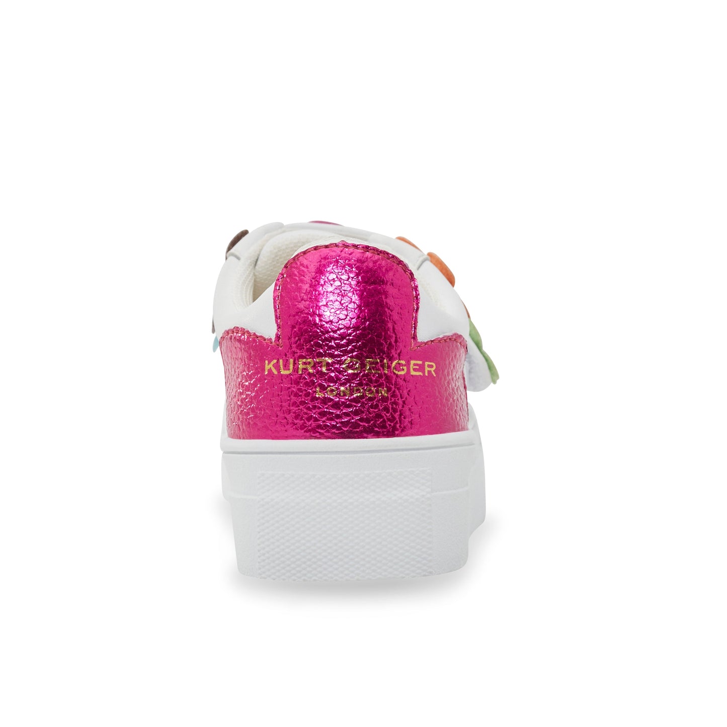 Mini Flower Petal Sneaker - Big Kid White/Multi