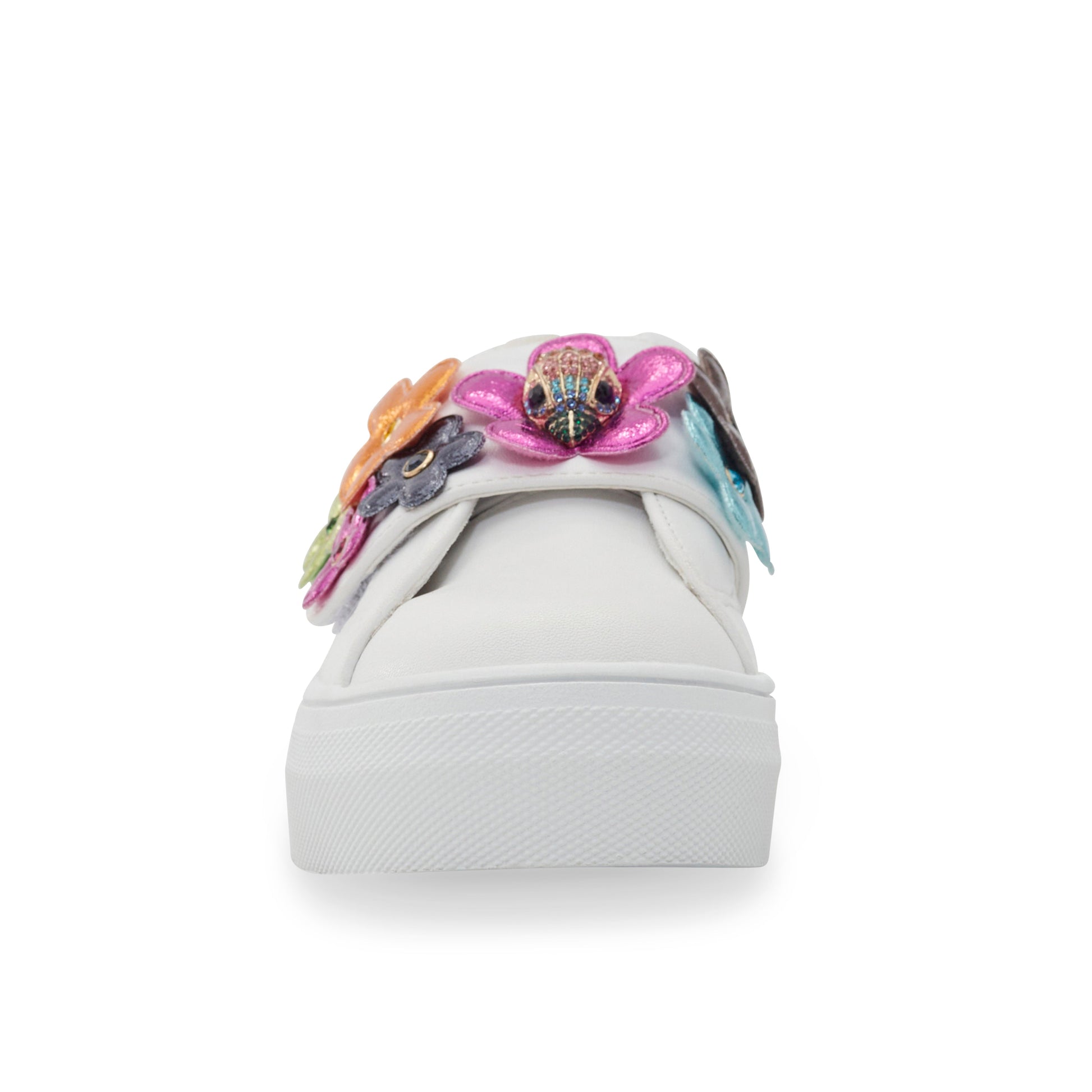 Mini Flower Petal Sneaker - Big Kid White/Multi