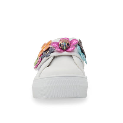 Mini Flower Petal Sneaker - Big Kid White/Multi
