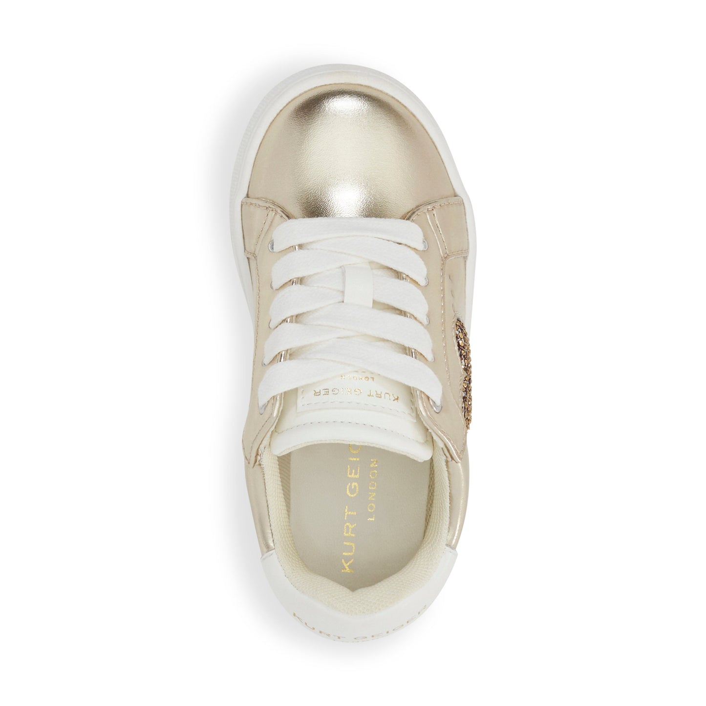 Mini Luckson Heart Sneaker - Little Kid Gold