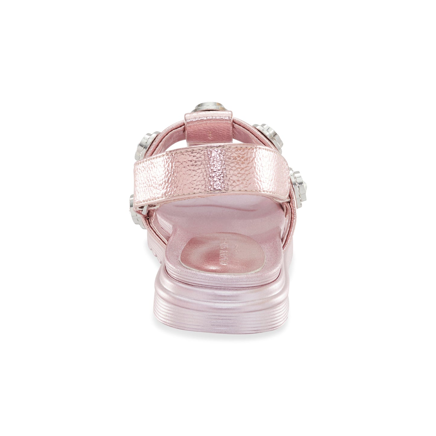 Mini Orson Crystal Sandal - Big Kid Pink