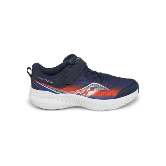 Kinvara 14 A/C Sneaker - Big Kid Navy/Red
