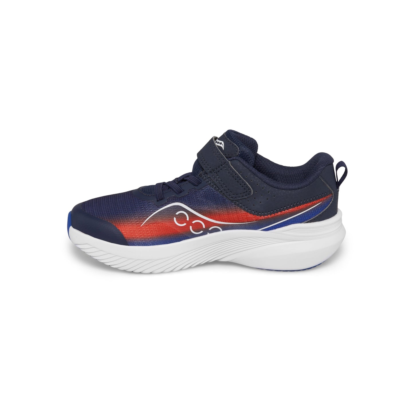 Kinvara 14 A/C Sneaker - Big Kid Navy/Red