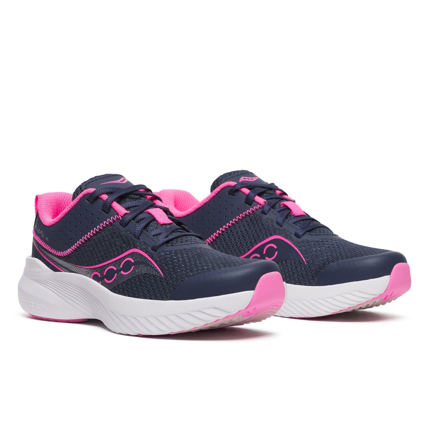 Kinvara 14 LTT Sneaker - Big Kid Pink/Navy