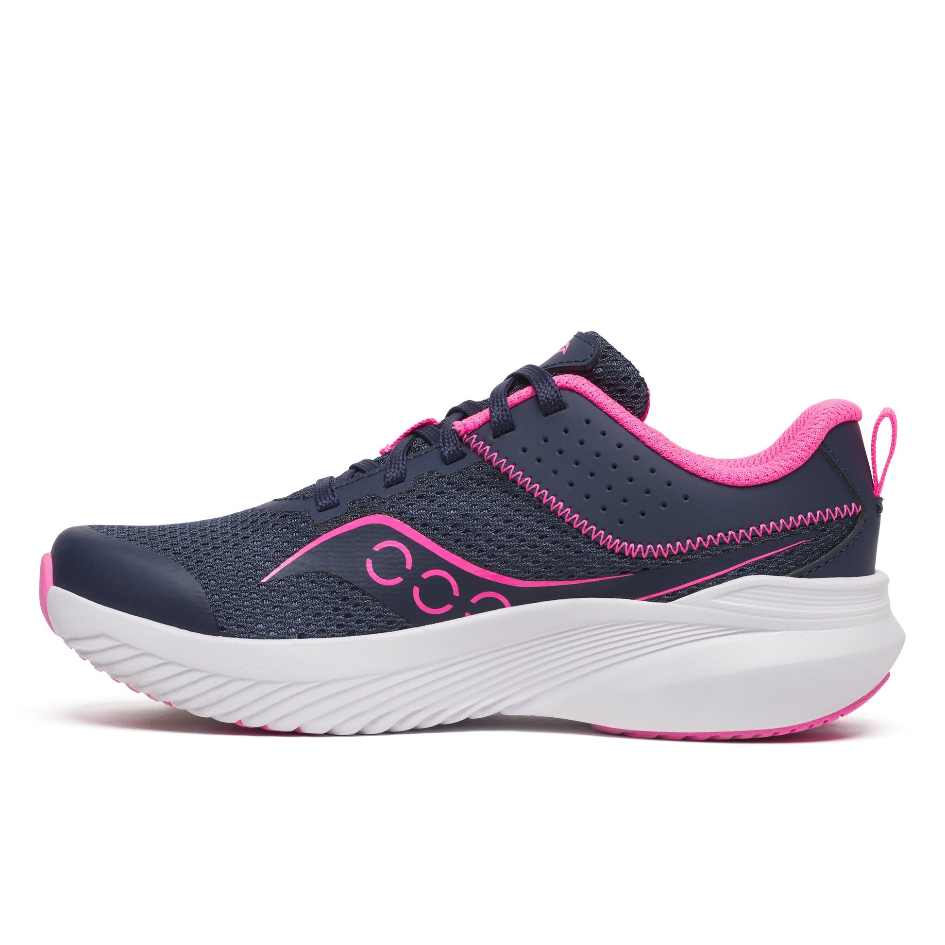 Kinvara 14 LTT Sneaker - Big Kid Pink/Navy