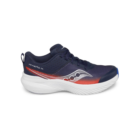 Kinvara 14 LTT Sneaker - Big Kid Navy/Red