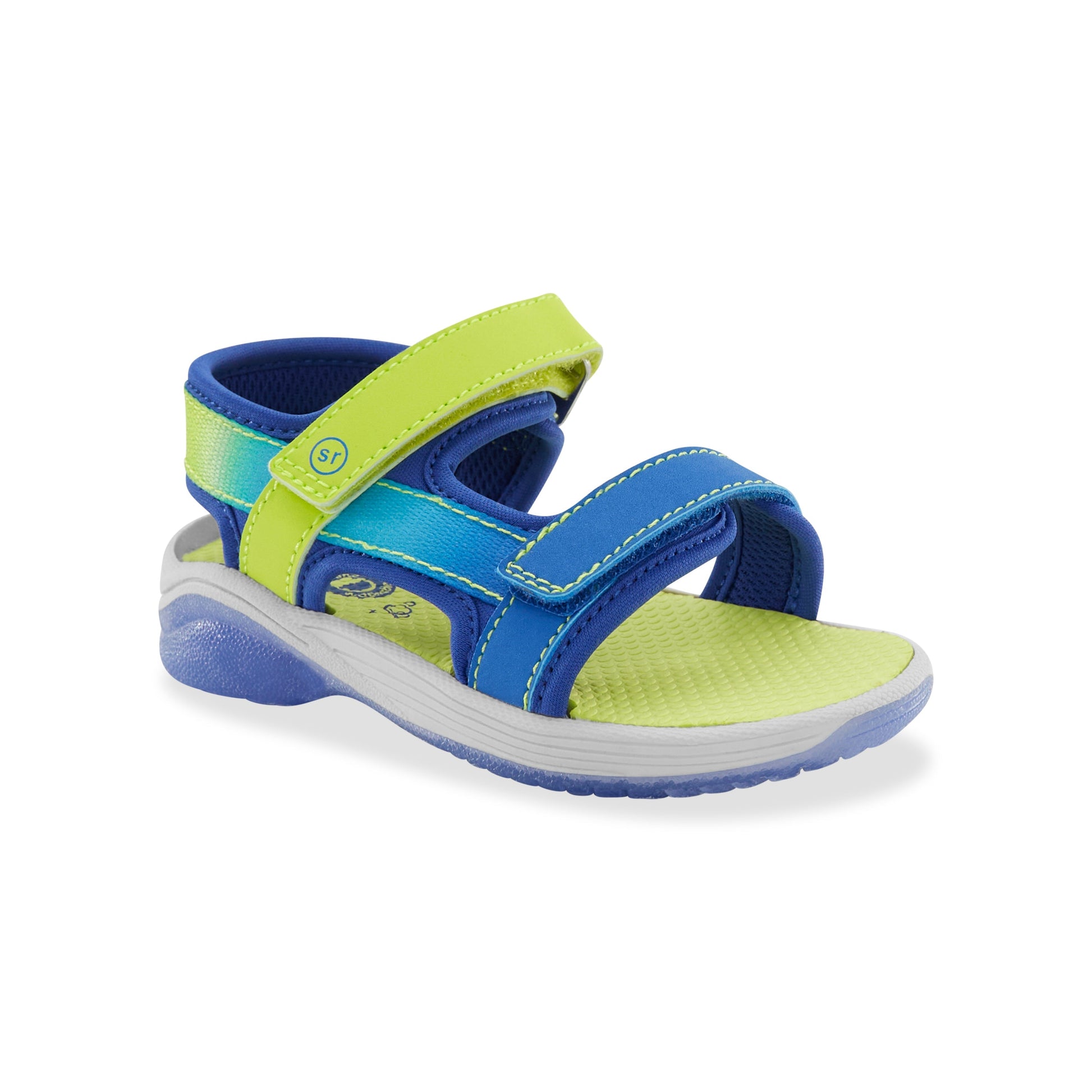 Light-Up Asher Sandal - Big Kid Blue