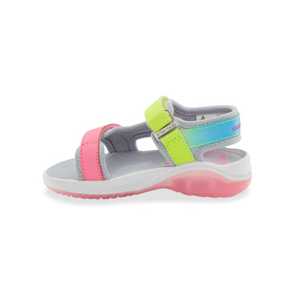 Light-Up Asher Sandal - Little Kid Multi