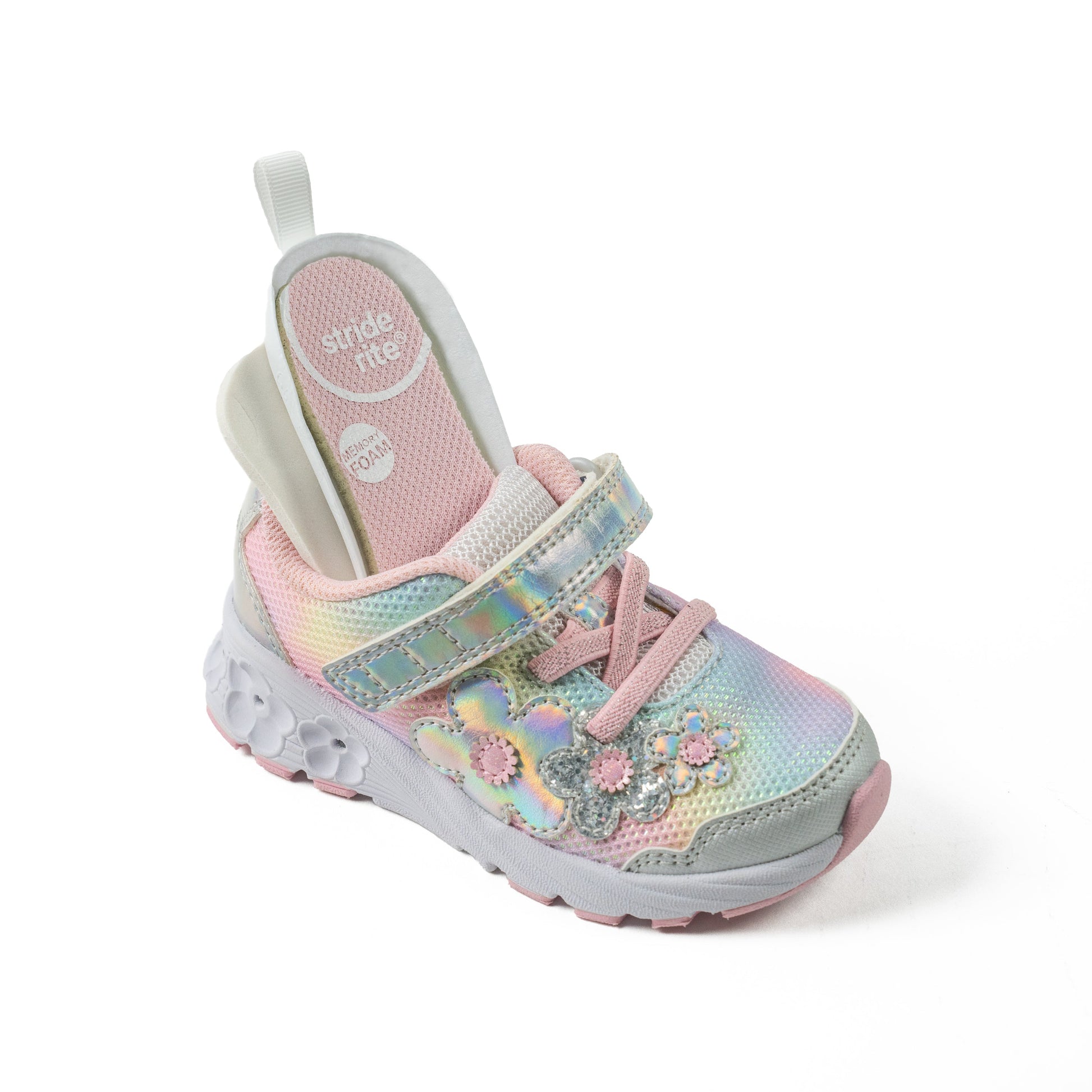 Lighted Glimmer 2.0 Sneaker Adaptable - Little Kid Rainbow