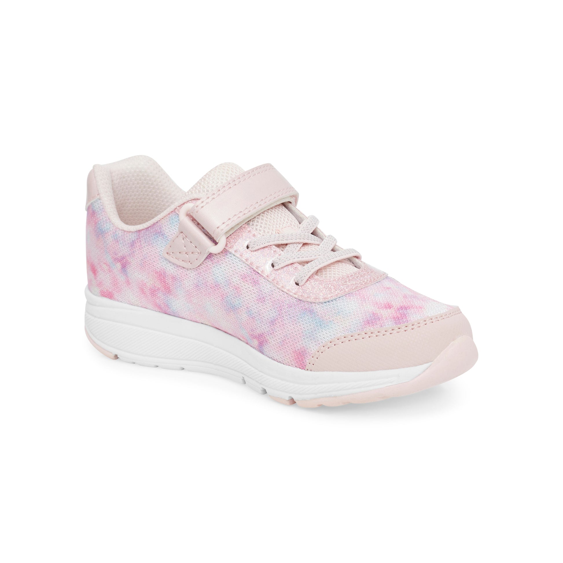 Light-Up Glimmer Sneaker - Big Kid Blush