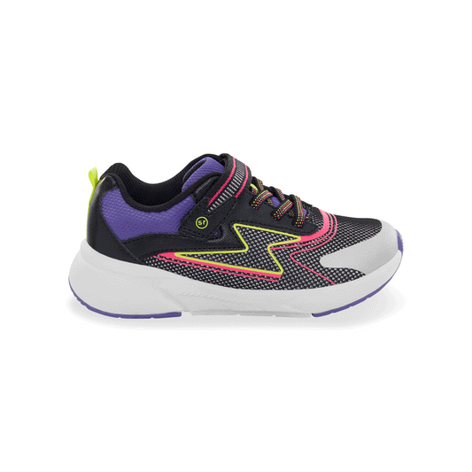 Light-Up Cosmic 2.0 Sneaker - Big Kid Black Neon