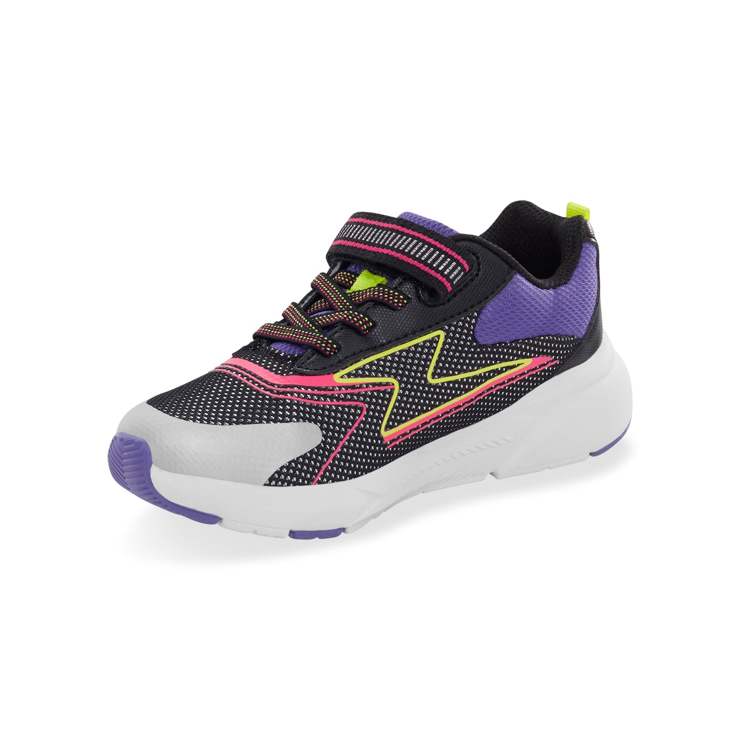 Light-Up Cosmic 2.0 Sneaker - Big Kid Black Neon