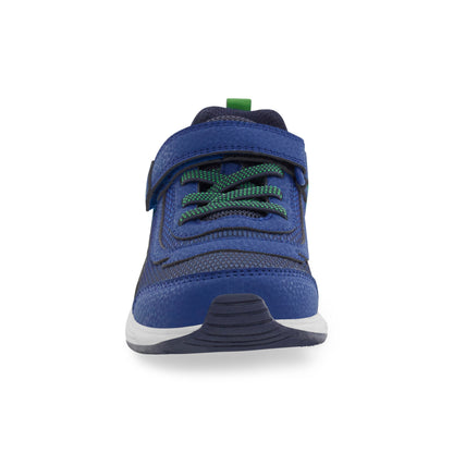 Light-Up Surge Bounce Sneaker - Big Kid Navy/Green