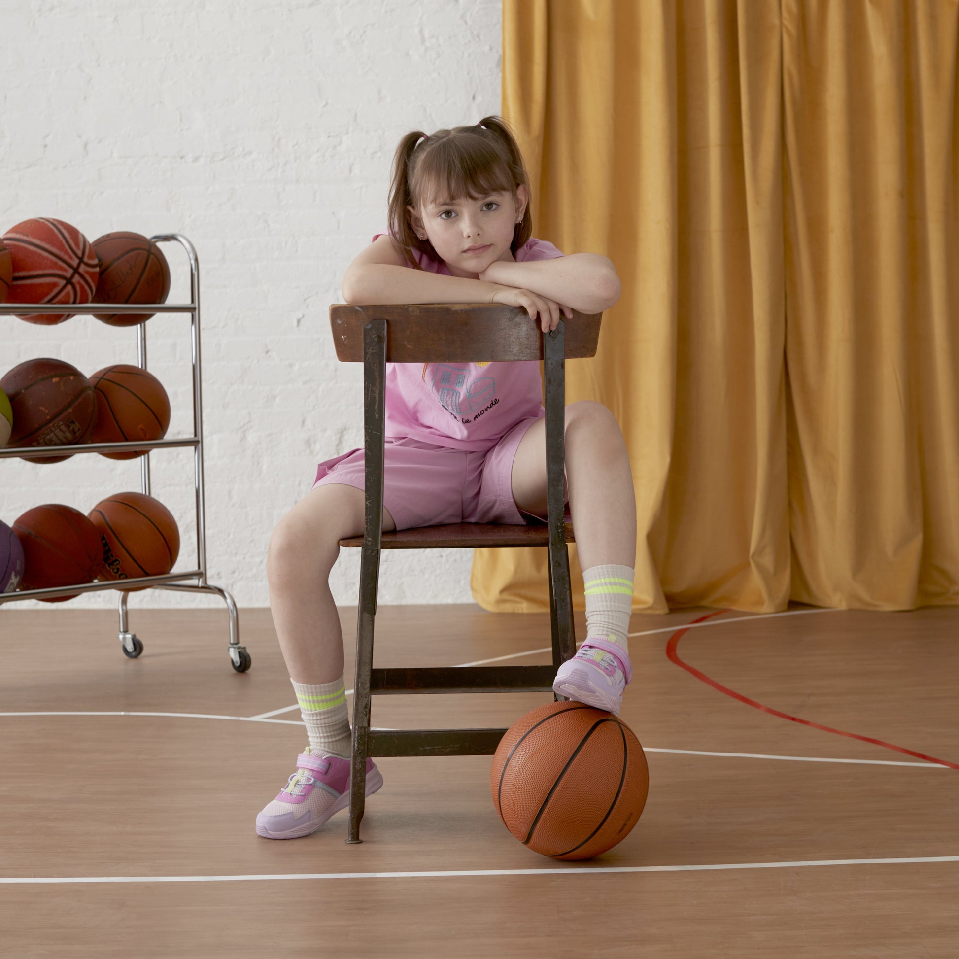 Player Sneaker - Big Kid Light Pink