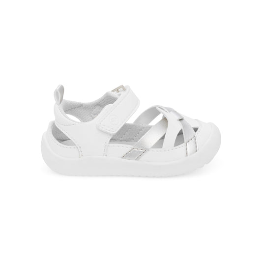 Mallory Sandal - Little Kid White