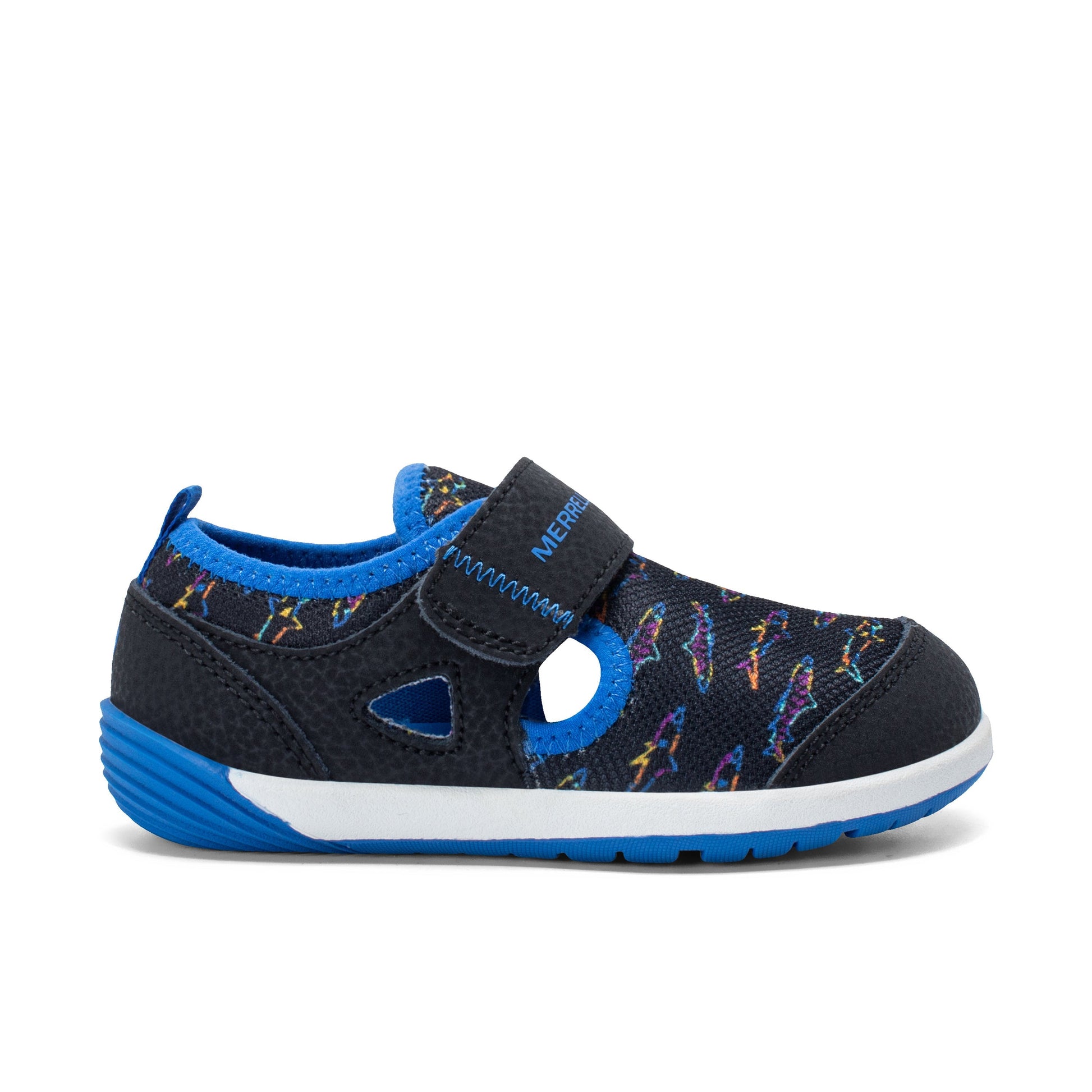 Bare Steps™ H20 Sneaker - Little Kid Black/Royal