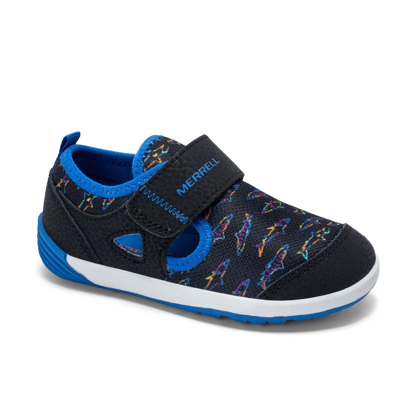 Bare Steps™ H20 Sneaker - Little Kid Black/Royal