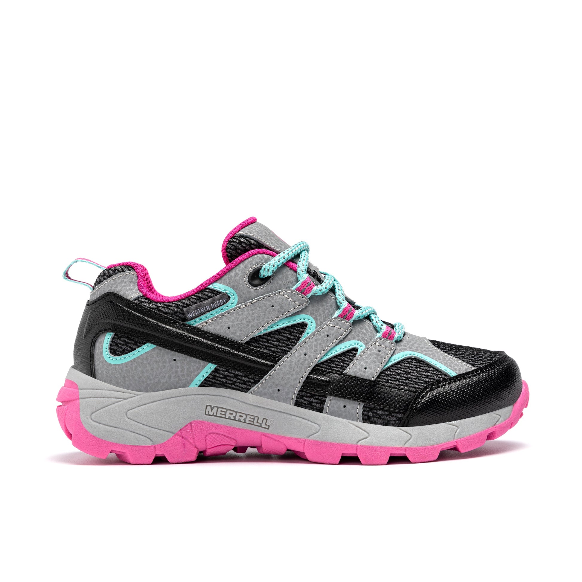 Moab KDZ Sneaker - Big Kid Grey/Pink