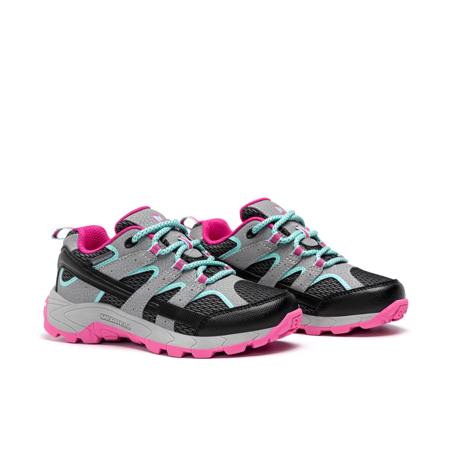 Moab KDZ Sneaker - Big Kid Grey/Pink