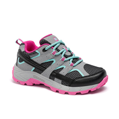Moab KDZ Sneaker - Big Kid Grey/Pink