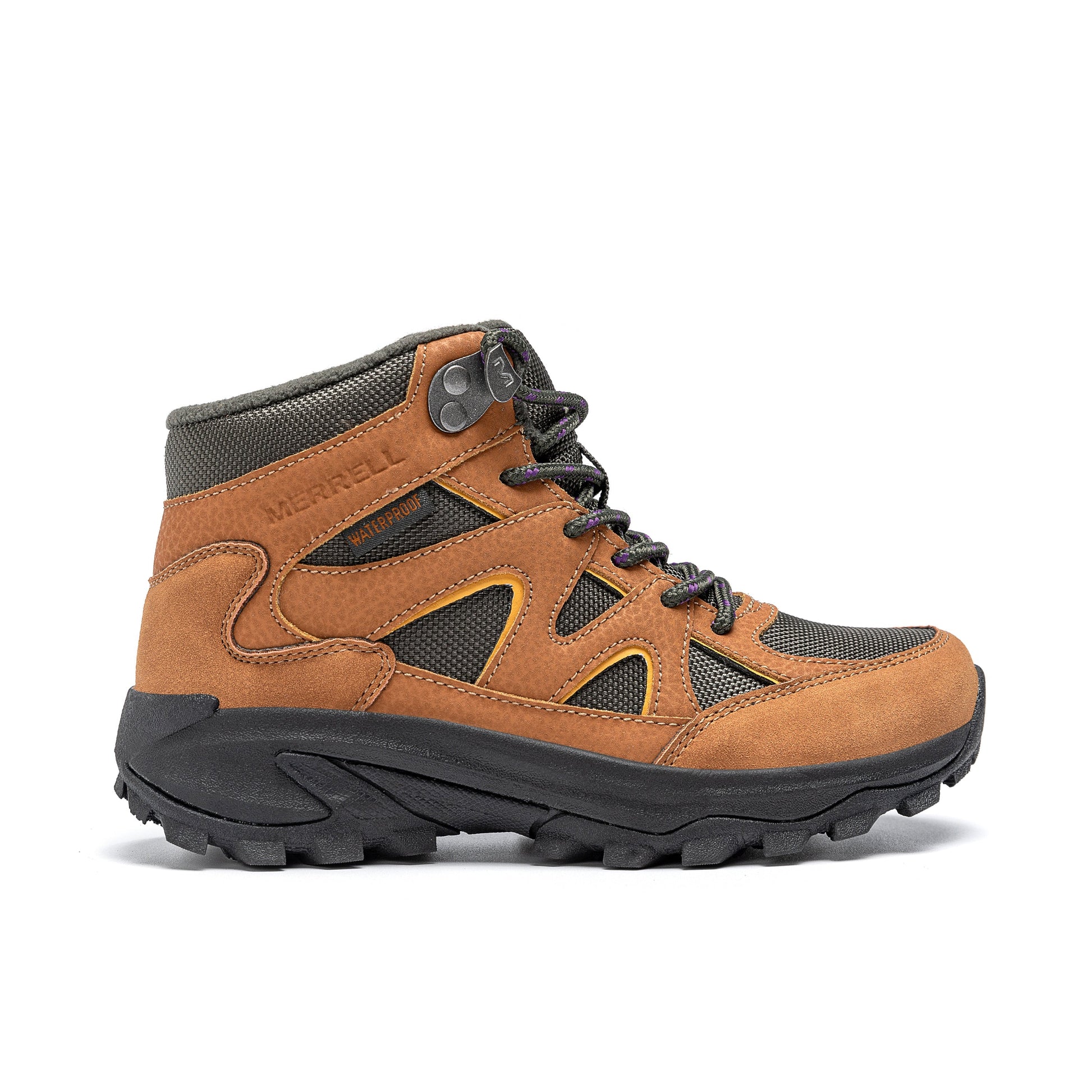 Moab Peak Waterproof Boot - Big Kid Tan/Olive