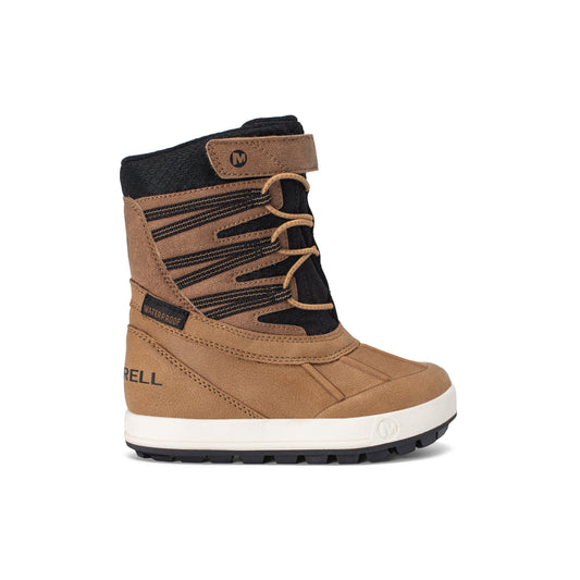 Snow Bank 5.0 Jr. Waterproof Boot - Little Kid Wheat/Black