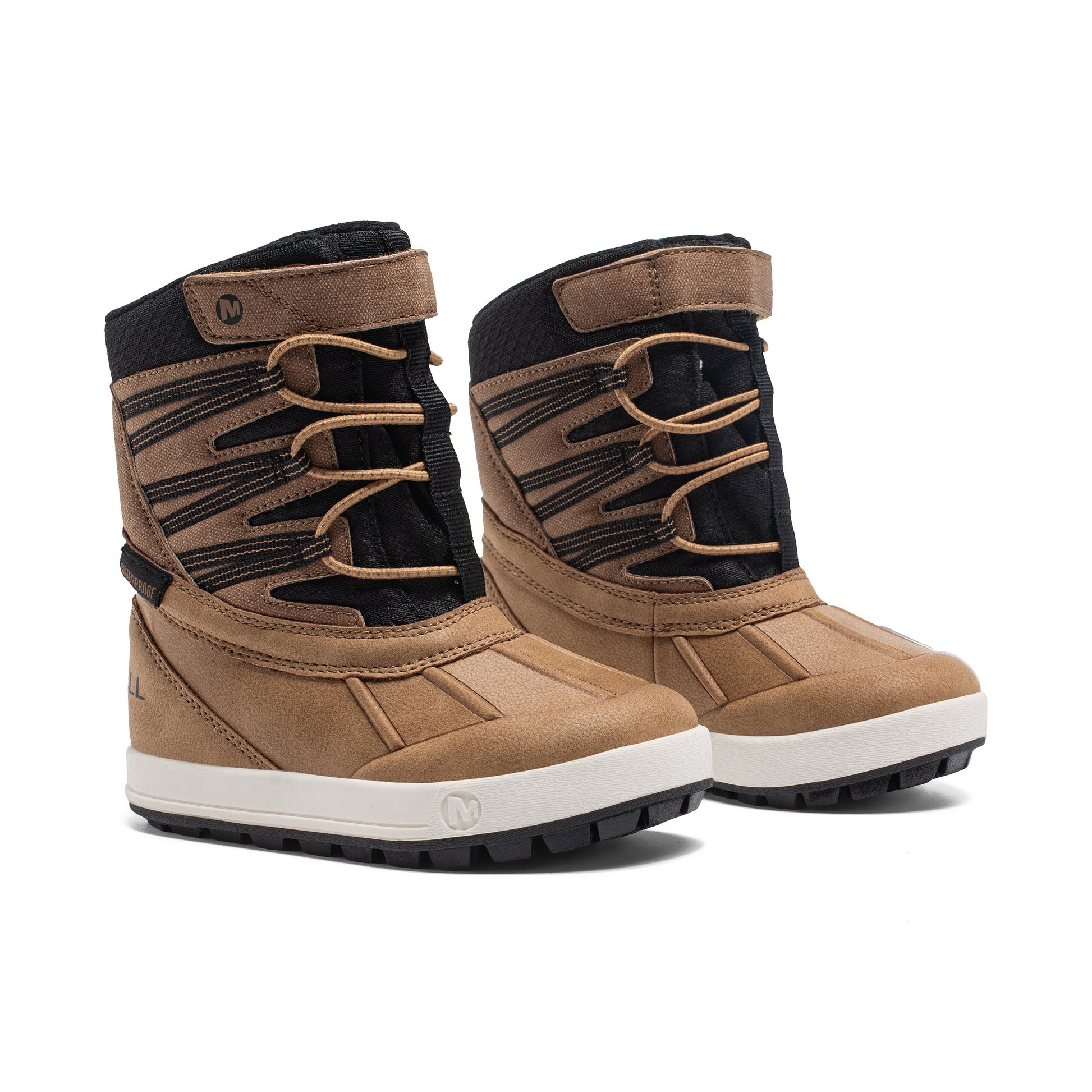 Snow Bank 5.0 Jr. Waterproof Boot - Little Kid Wheat/Black
