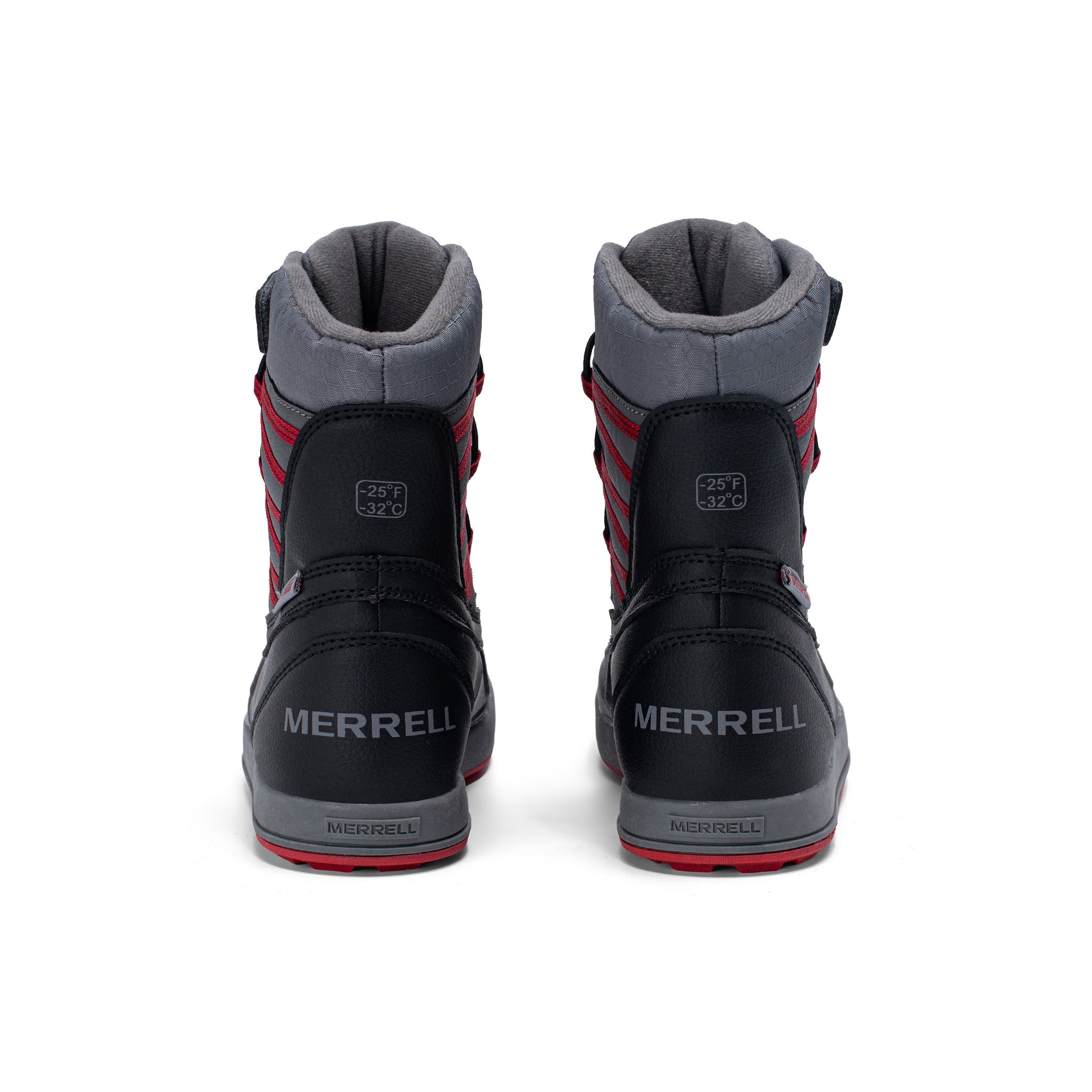 Snow Bank 5.0 Waterproof Boot - Big Kid Black/Red