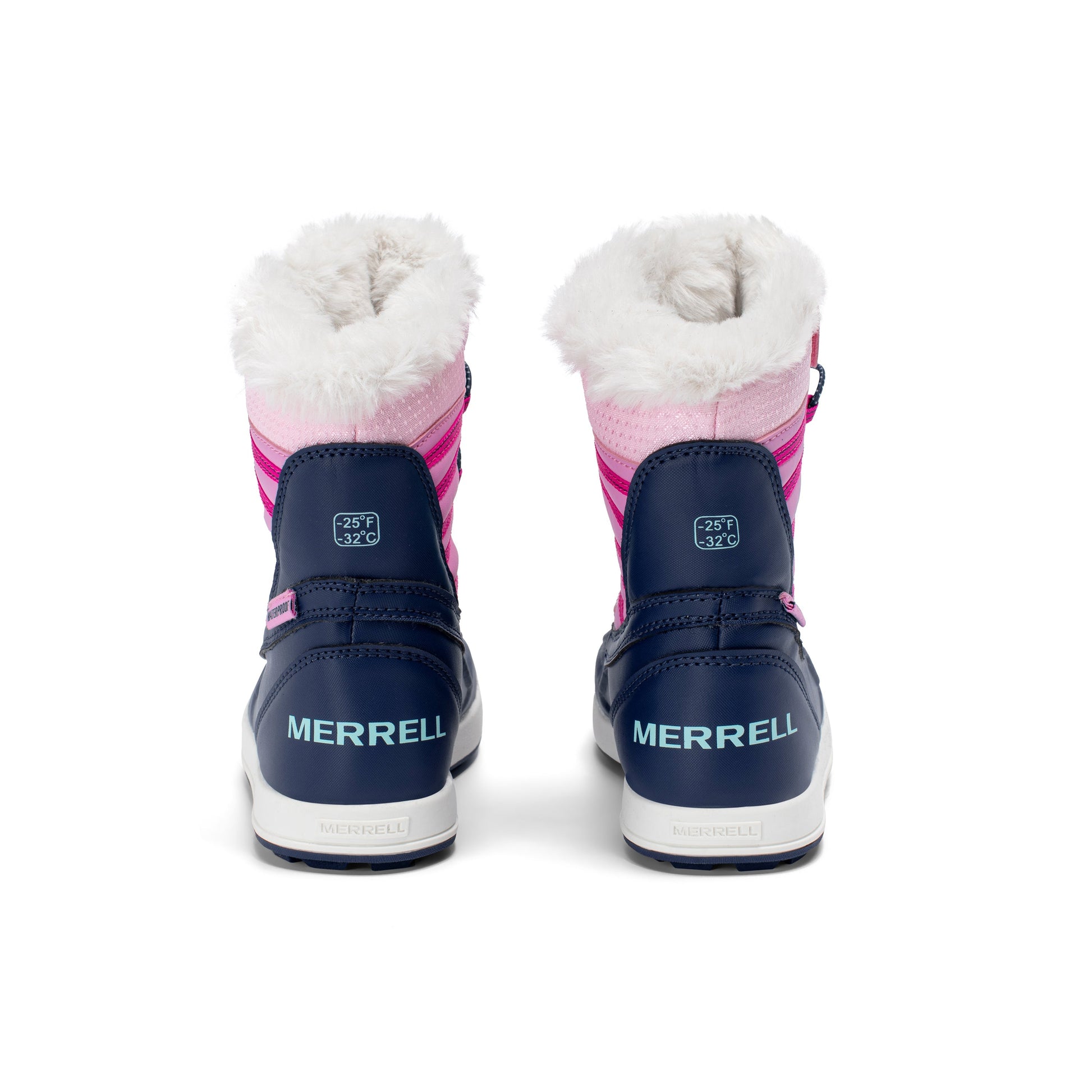 Snow Bank 5.0 Waterproof Boot - Big Kid Navy/Pink