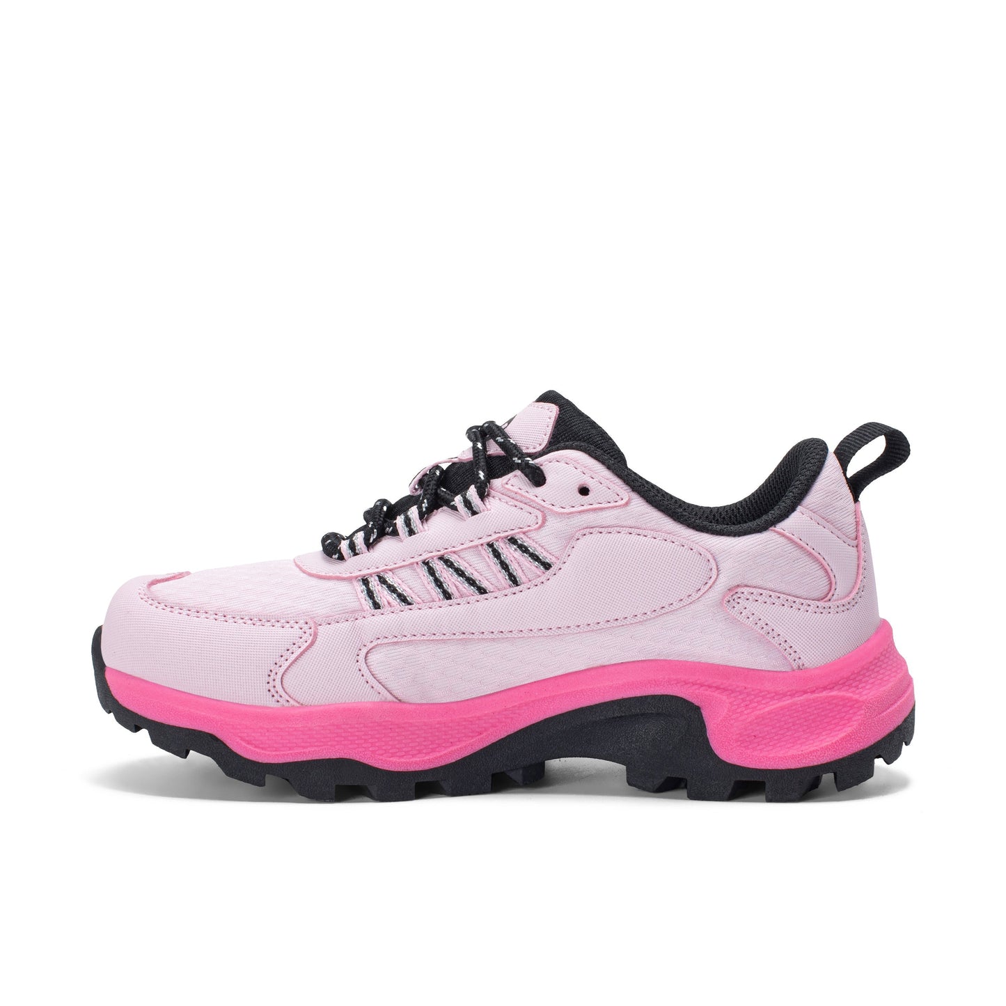 Stowe Low Sneaker - Big Kid Pink/Silver/Black