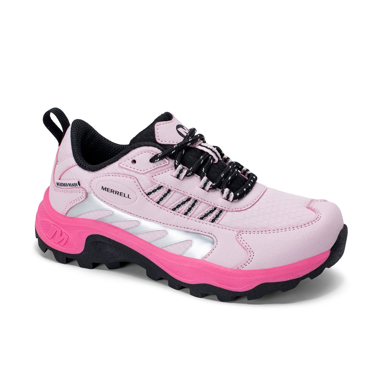 Stowe Low Sneaker - Big Kid Pink/Silver/Black
