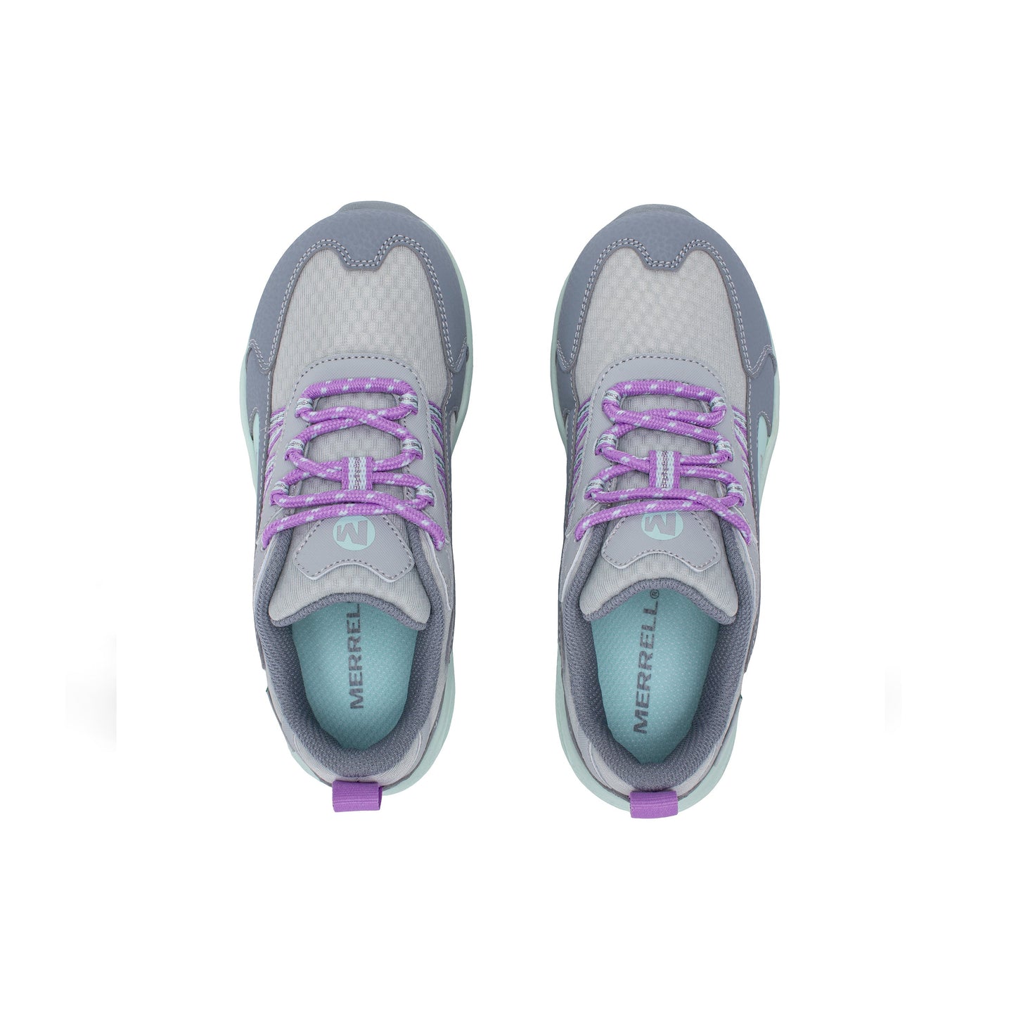 Stowe Low Sneaker - Big Kid Grey/Aqua