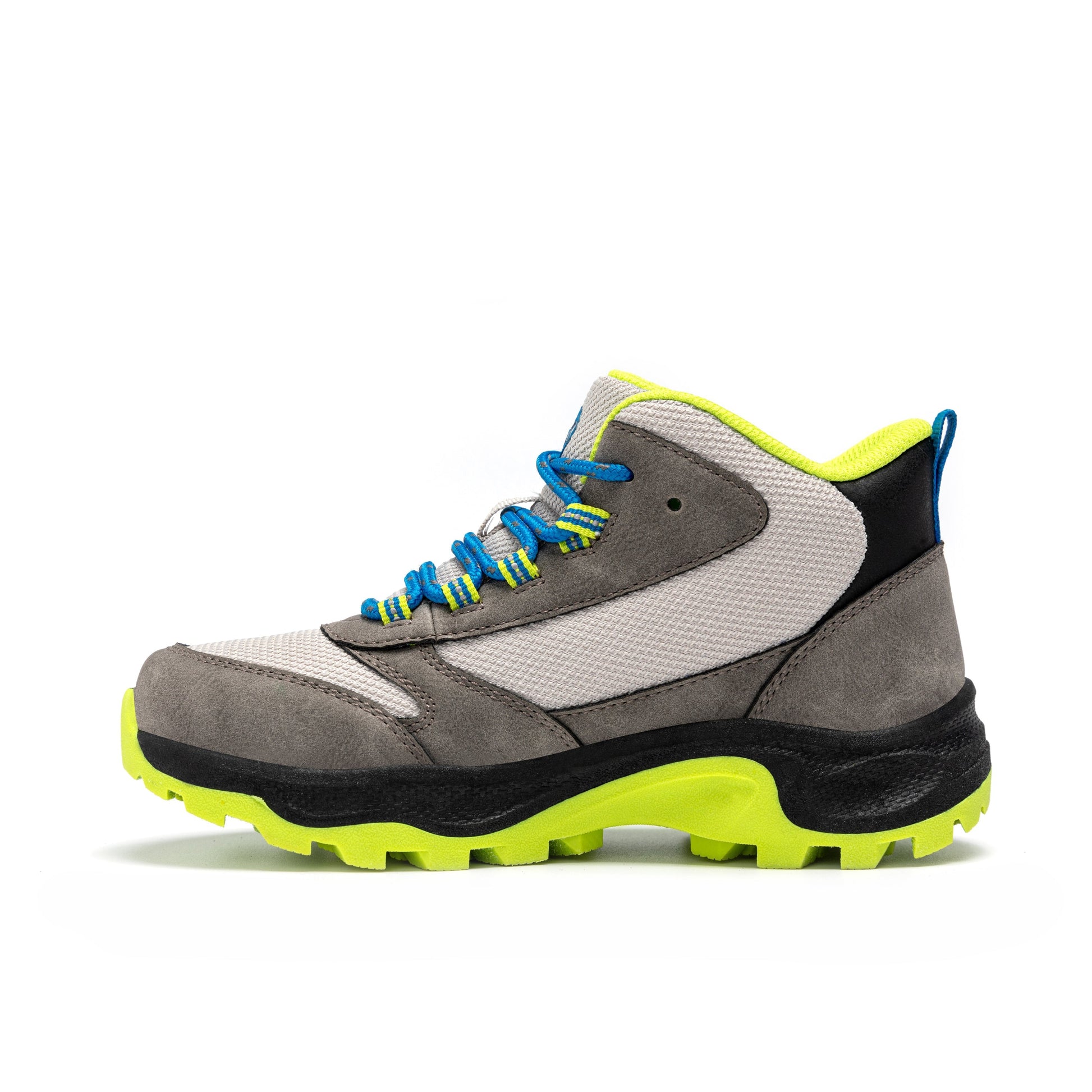 Stowe Mid Boot - Big Kid Grey/Lime