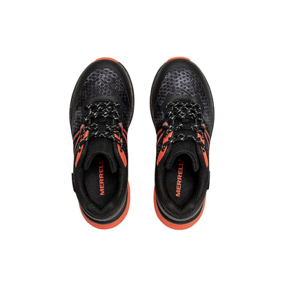 Snova Sneaker - Big Kid Black/Orange