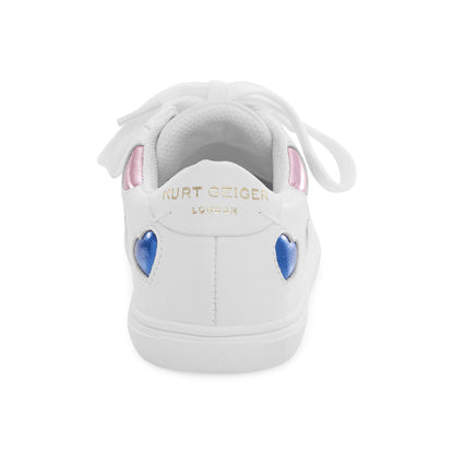 Mini Lane Love Sneaker - Little Kid White