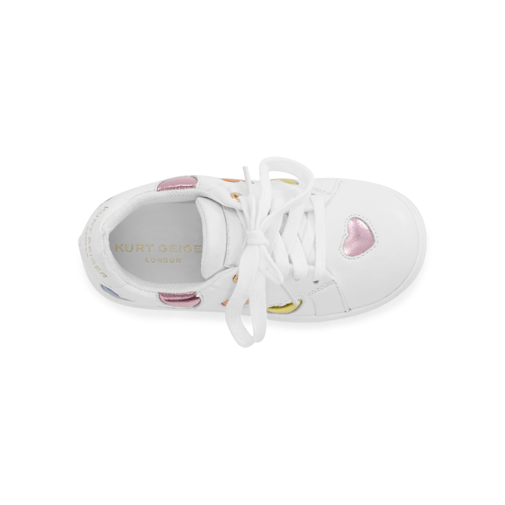 Mini Lane Love Sneaker - Little Kid White