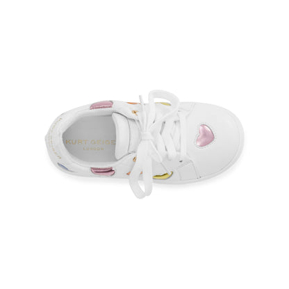 Mini Lane Love Sneaker - Little Kid White