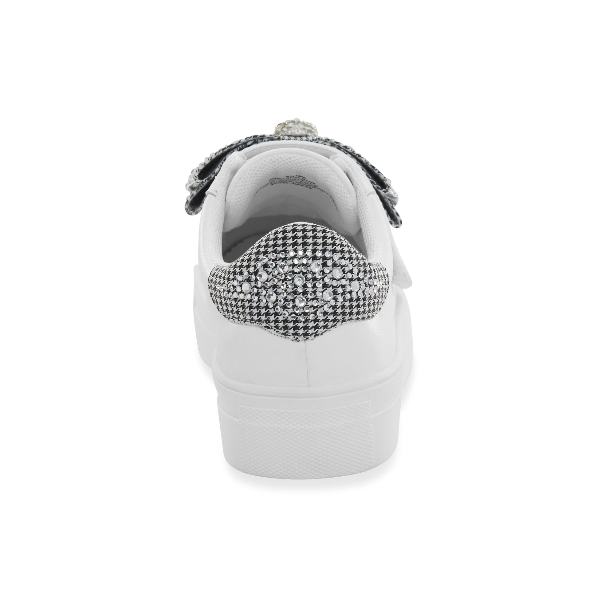 Mini Laney Bow Sneaker - Big Kid White