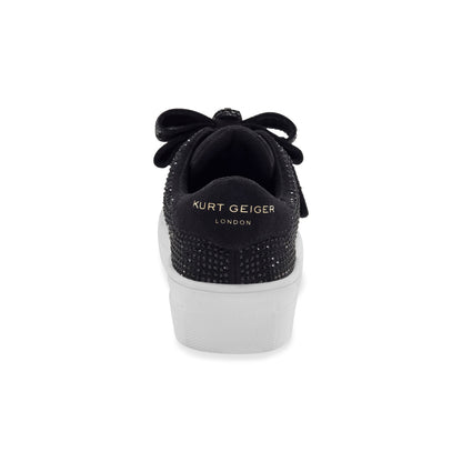 Mini Laney Bow Sneaker - Little Kid Black/White