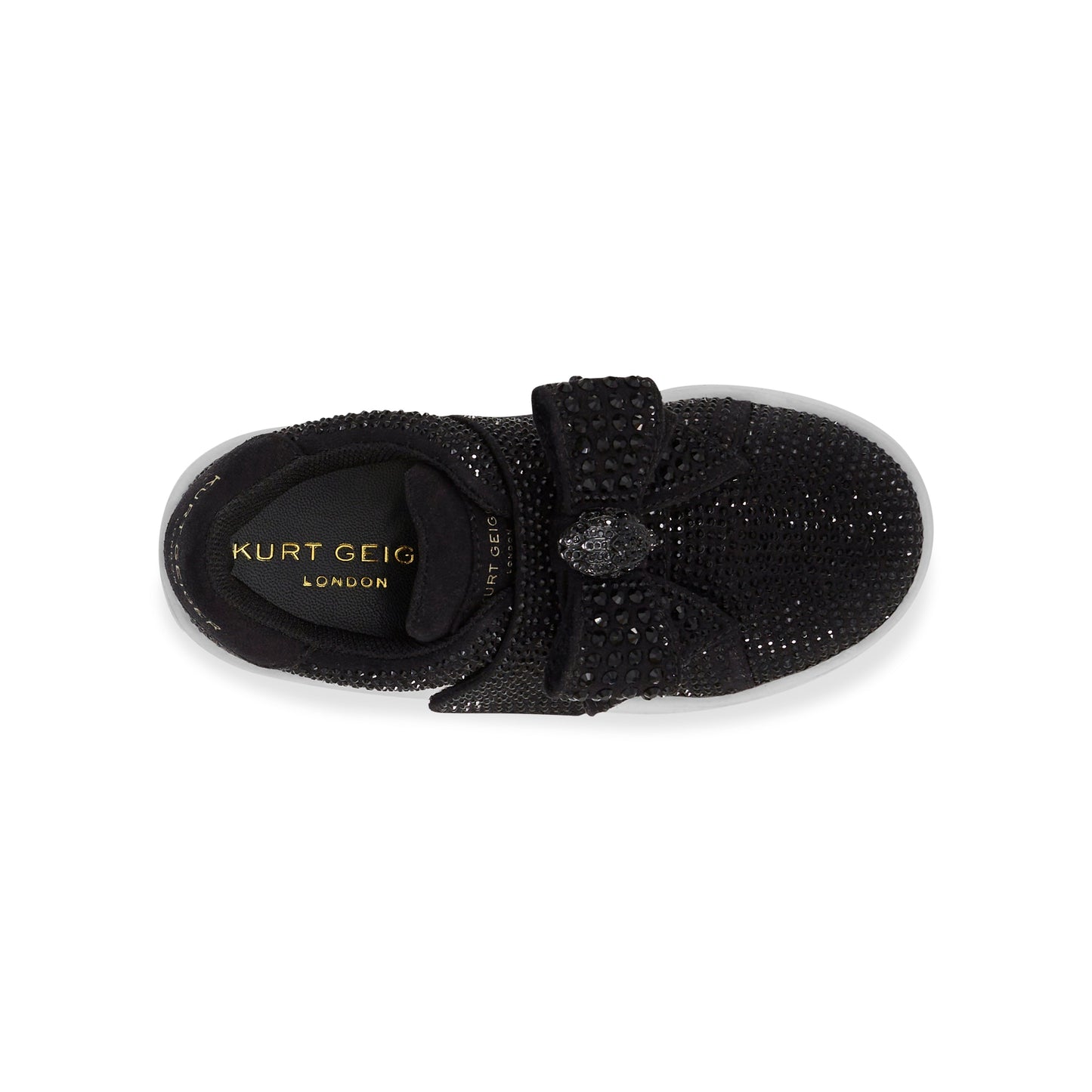 Mini Laney Bow Sneaker - Little Kid Black/White