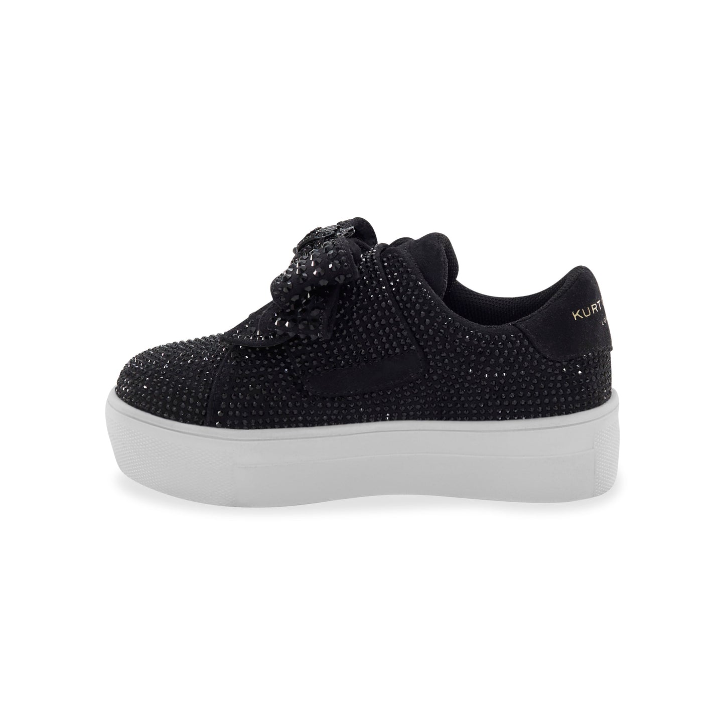 Mini Laney Bow Sneaker - Little Kid Black/White
