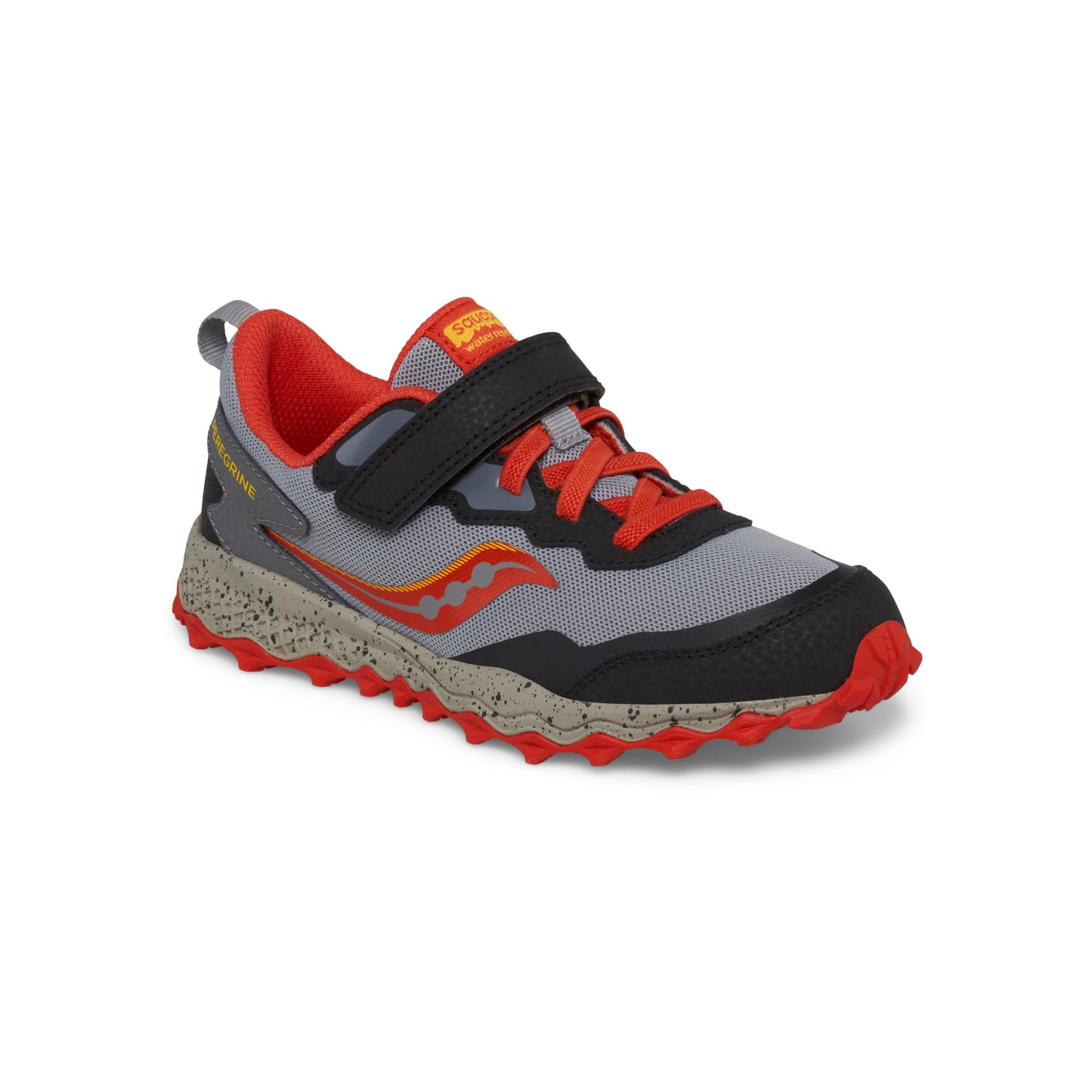 Peregrine Kdz A/C Sneaker - Big Kid Grey/Red/Yellow