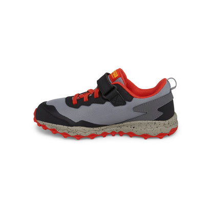 Peregrine Kdz A/C Sneaker - Big Kid Grey/Red/Yellow