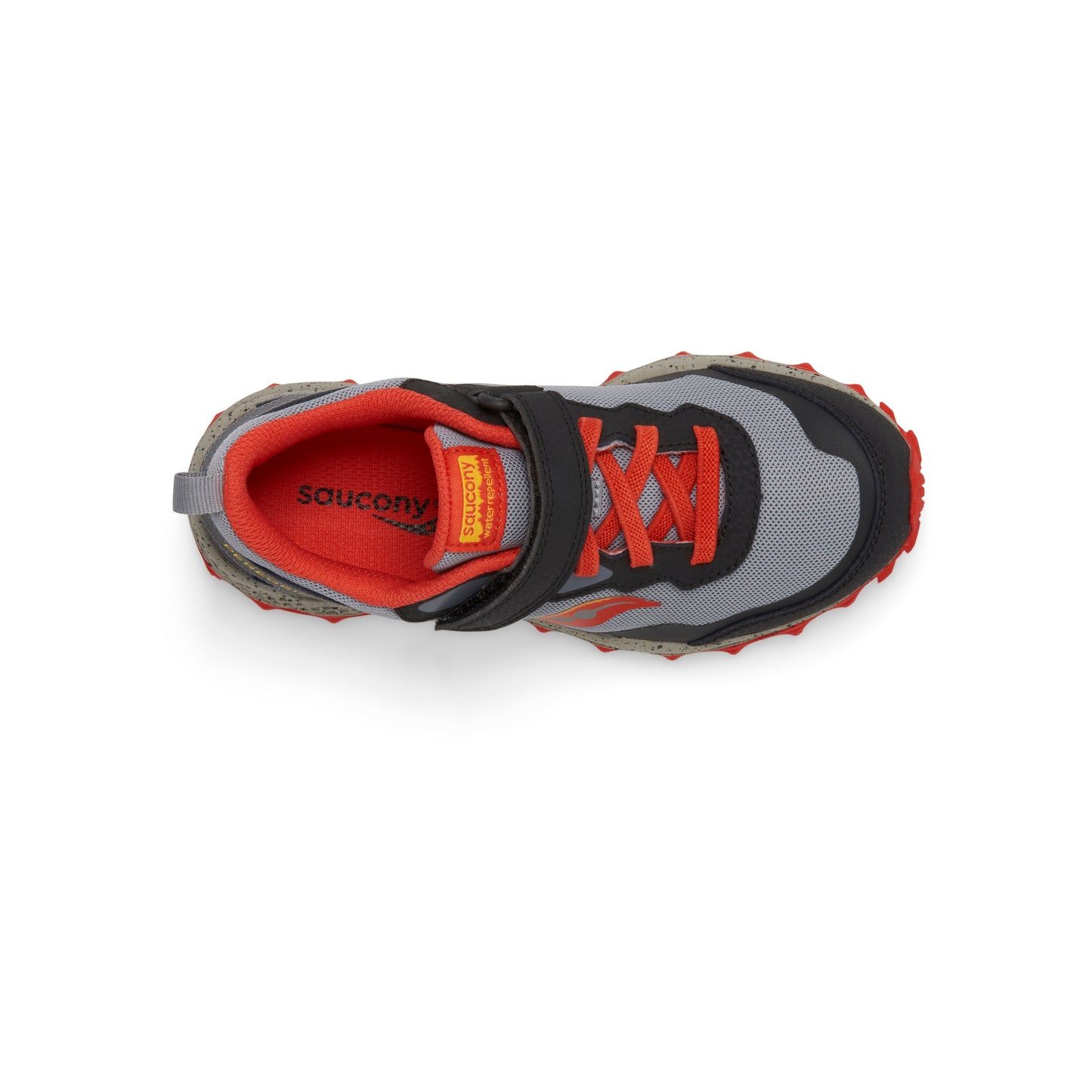 Peregrine Kdz A/C Sneaker - Big Kid Grey/Red/Yellow