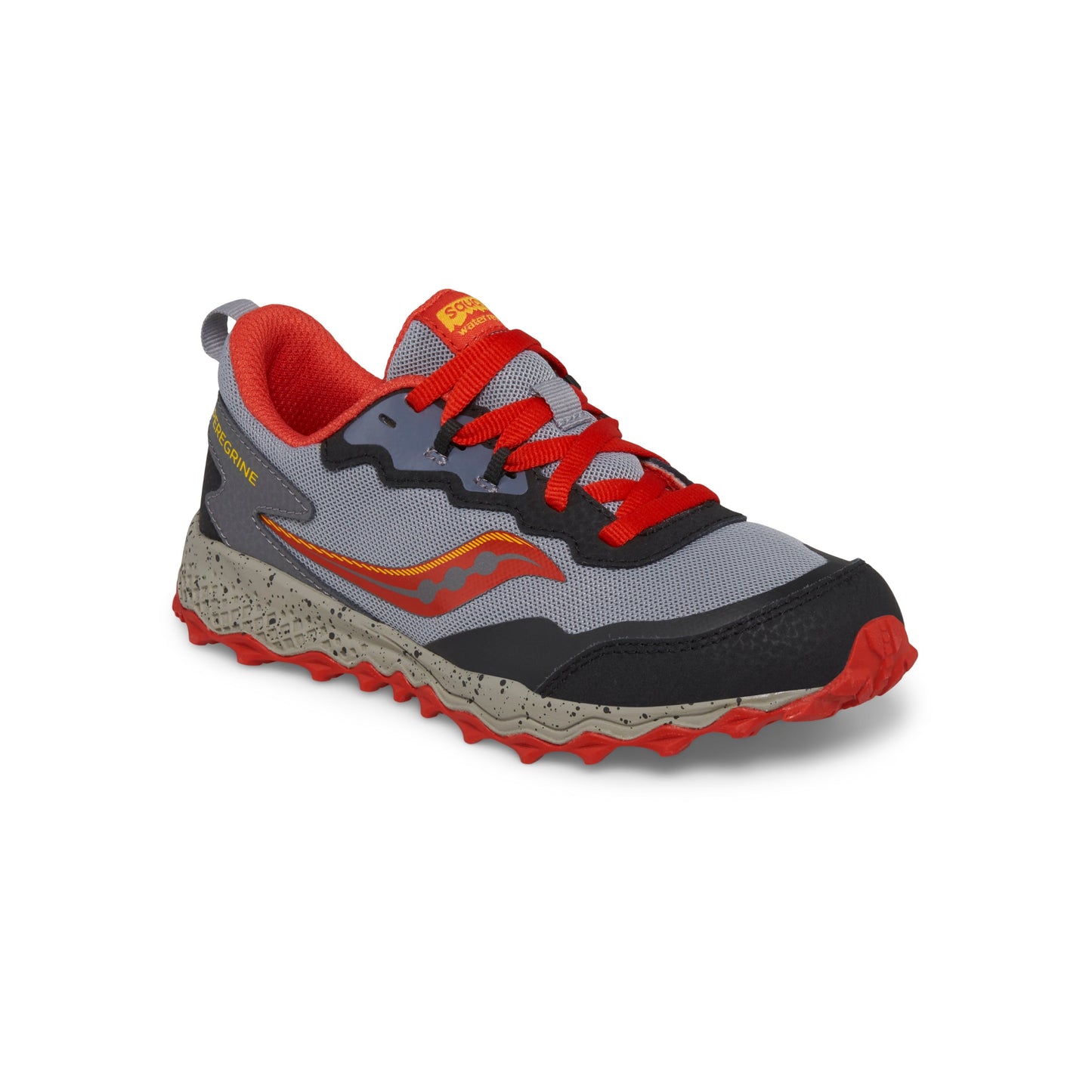 Peregrine Kdz Sneaker - Big Kid Grey/Red/Yellow